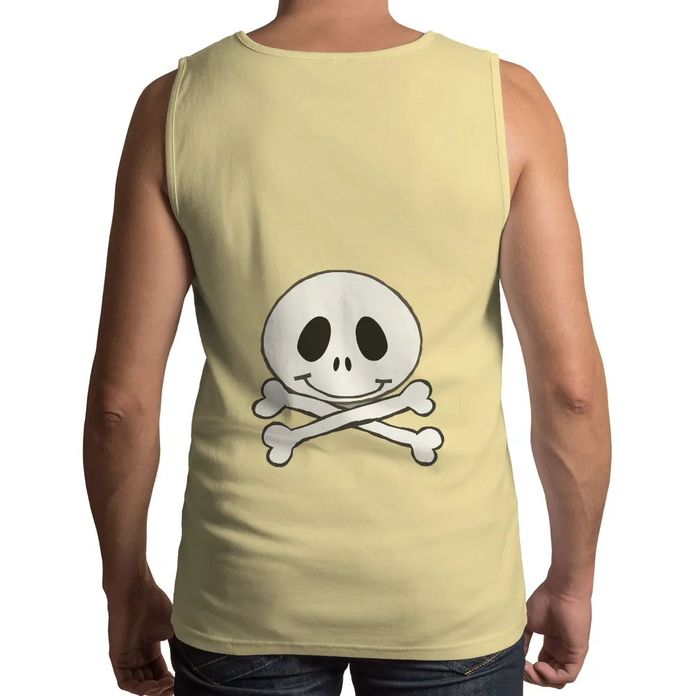 Shirts Graphic Tees: Skully's Playful Adventure with Crossed Bones|busch light st patrick's day shirt