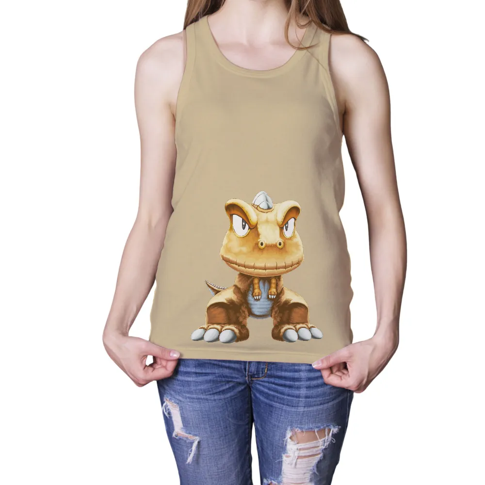 Customized Tee Shirts: Adorable Dinosaur Friendship Design|cute 4th of july tees