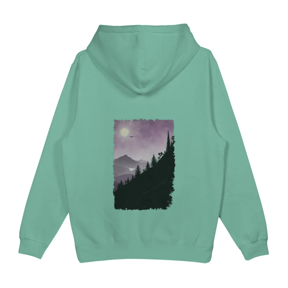 T-Shirts Design: Adventure Under the Full Moon|t shirt painting on nature