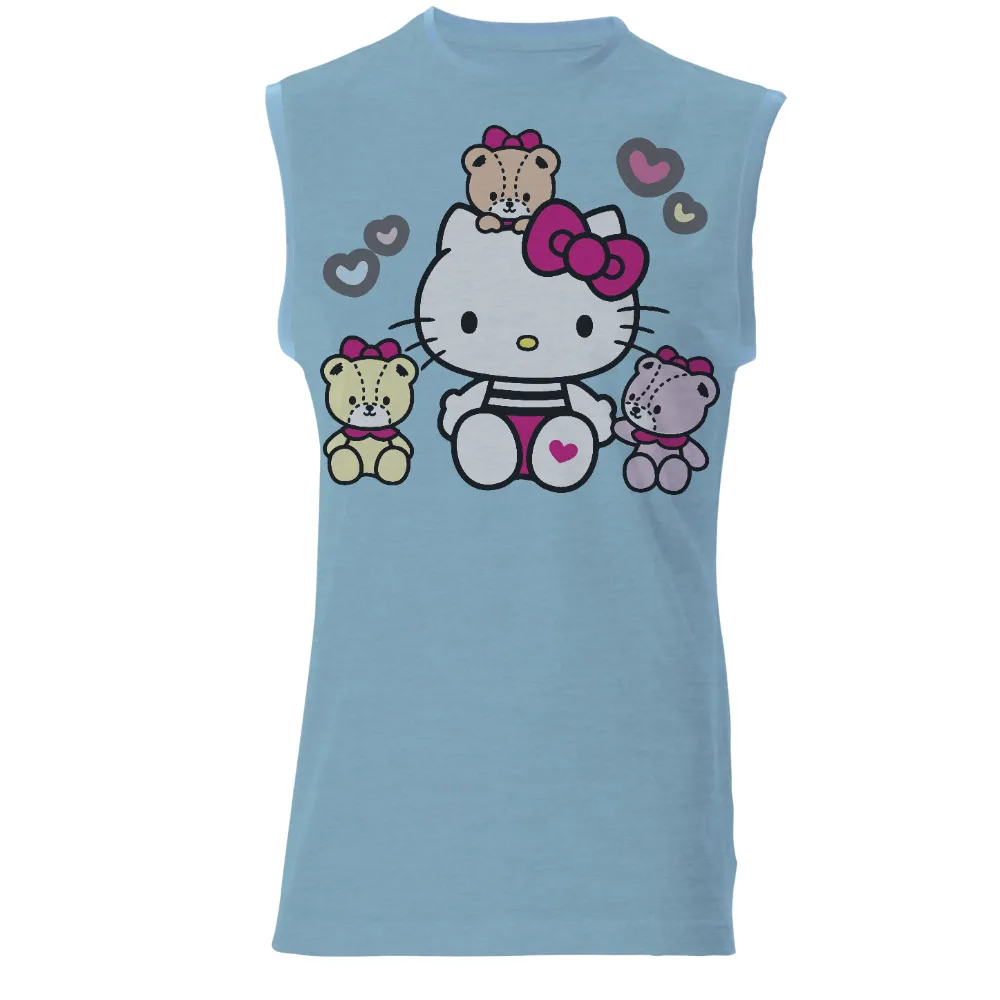 Shirts Graphic Tees: Hello Kitty and Friends in Love|peace love and beer t shirt