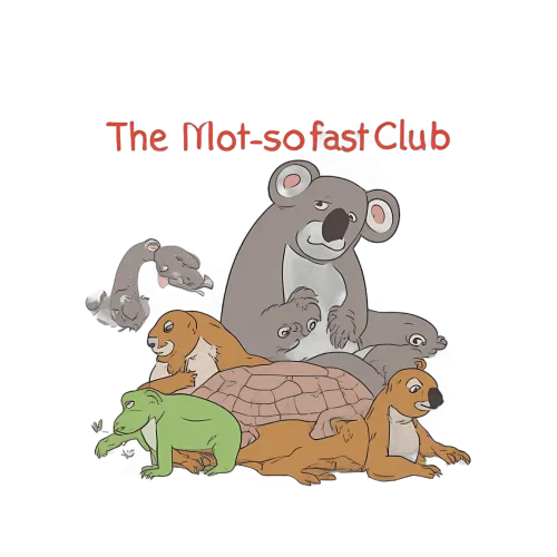 Custom Print: Celebrate Slow Life with 'The Not-so Fast Club' Design