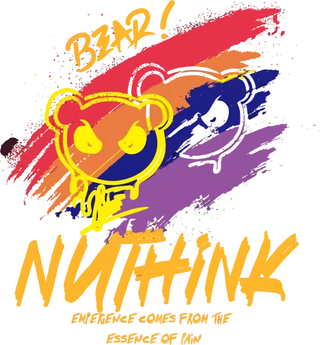 Tee Shirts Printed: Embrace Spontaneity with NUTHINK Bear