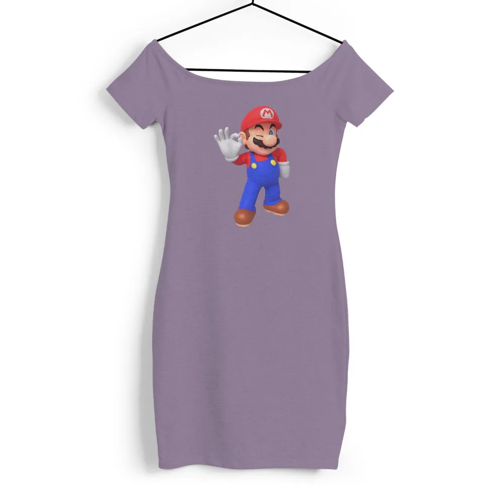 Customized Tee Shirts: Mario's Adventure - Gaming Hero|super hero police shirt