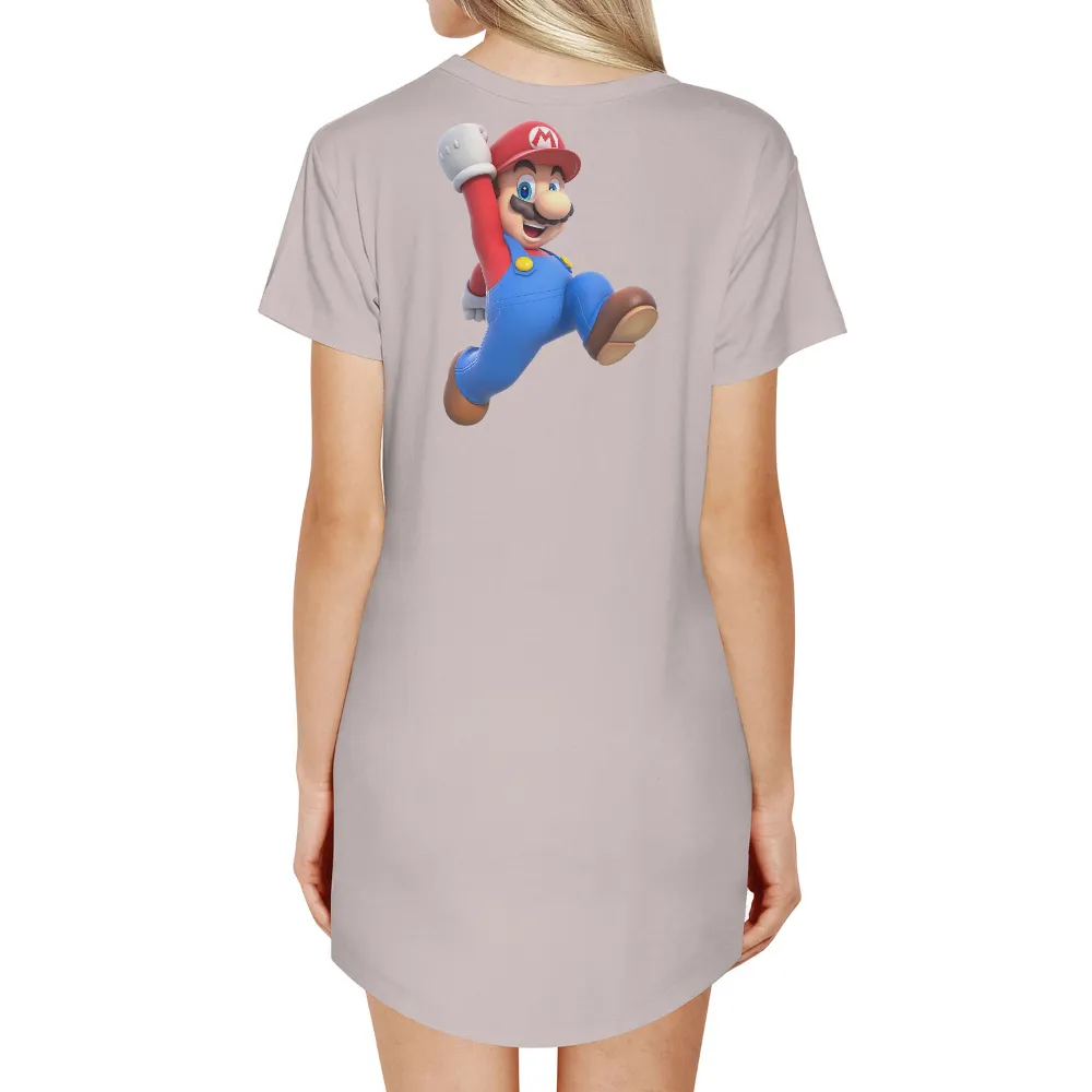 Tee Shirts Printed: Mario's Adventure - Gaming Hero|harbaugh is my hero shirt