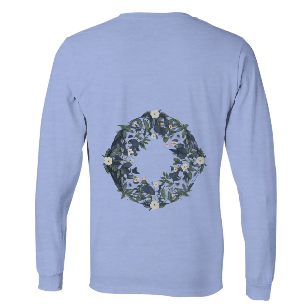 TShirt Design: Nature's Mandala - Unity and Purity|reign forest fronds camp shirt