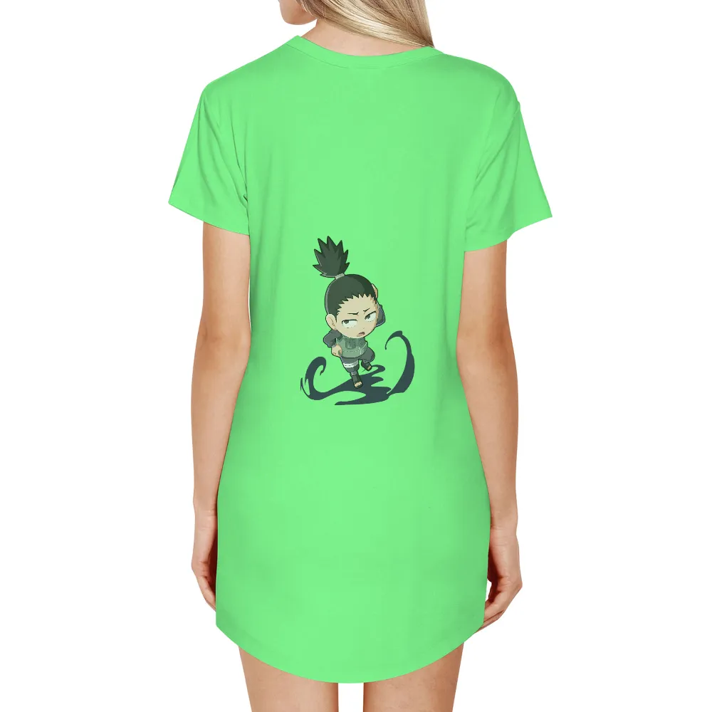 Shikamaru T-Shirts Design: Anime Strategy and Loyalty|hidden naruto shirt