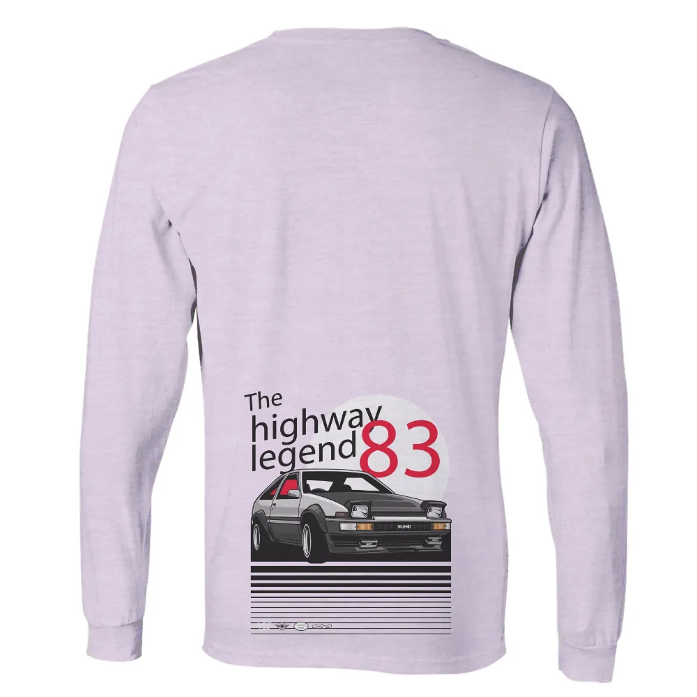 Tee Shirt Printing: Toyota Trueno AE83 - Vintage Car Enthusiasts|nostalgic tee shirts