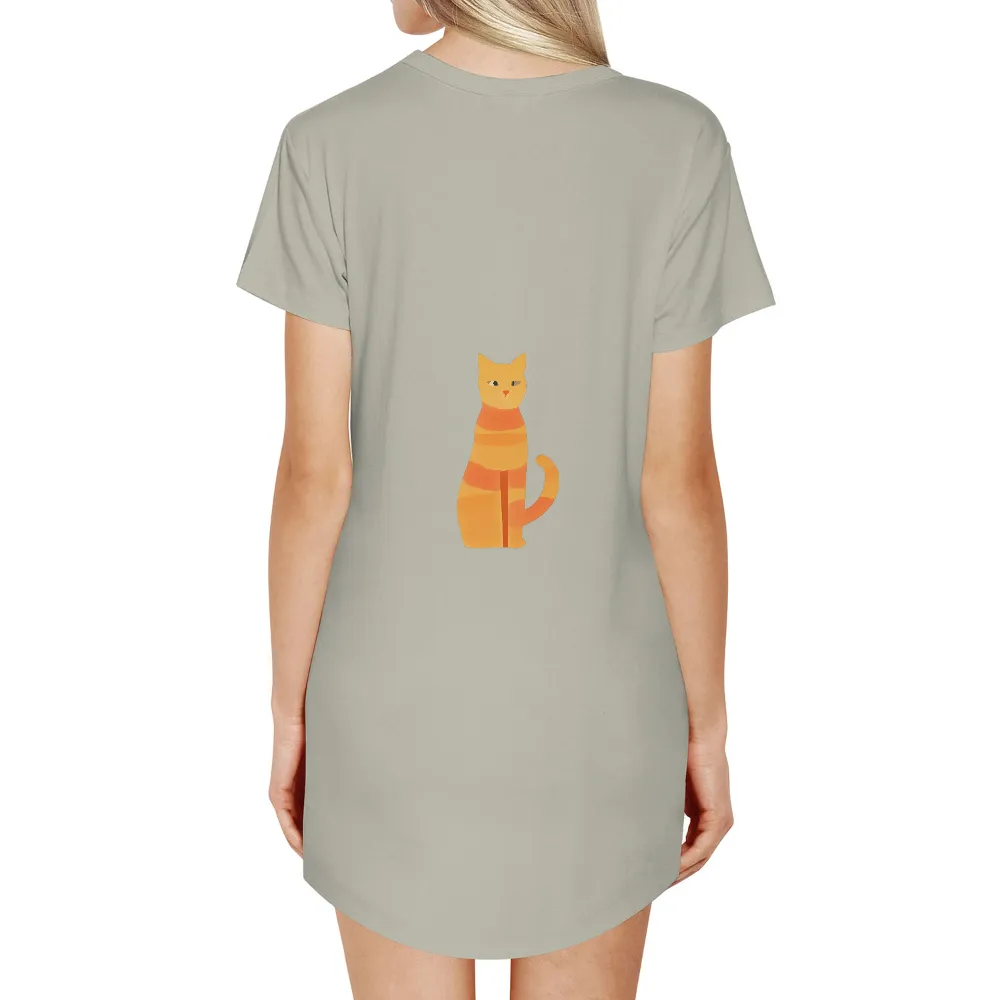 Graphic Tees: Whiskers the Confident Cat|heineken orange shirt