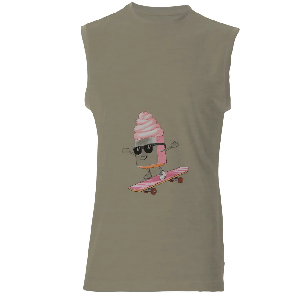 Customized Tee Shirts: Scoopy's Skateboarding Adventure|loose t shirt for summer