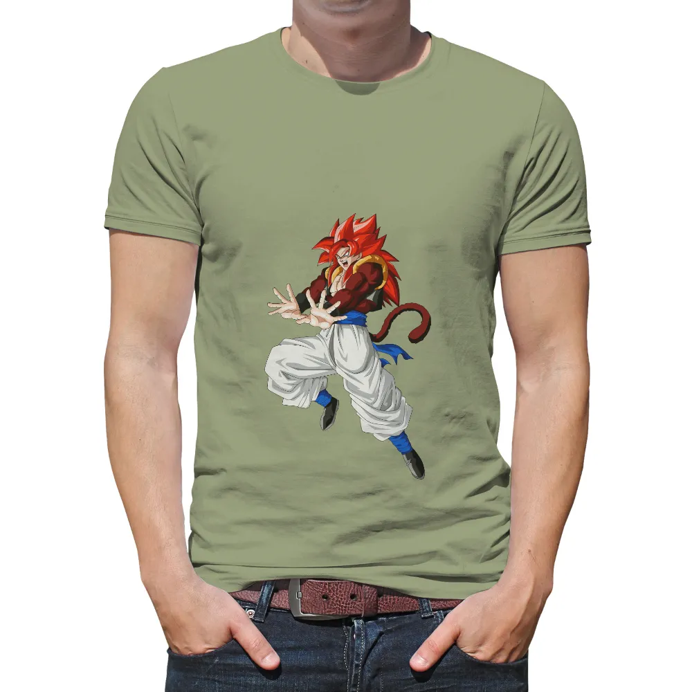 T-Shirts Design: Anime Warrior - Strength and Resilience|my hero academia eraserhead merch