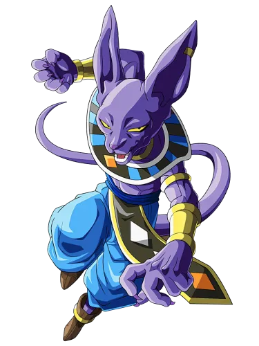 T-Shirts Design: Beerus, the God of Destruction from Dragon Ball