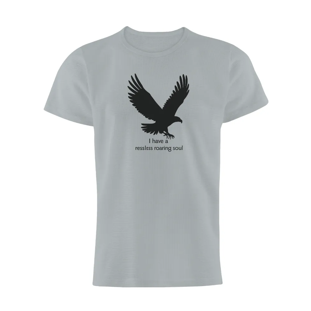 Graphic Tees: Eagle - I Have a Restless Roaring Soul|enes kanter freedom shirt