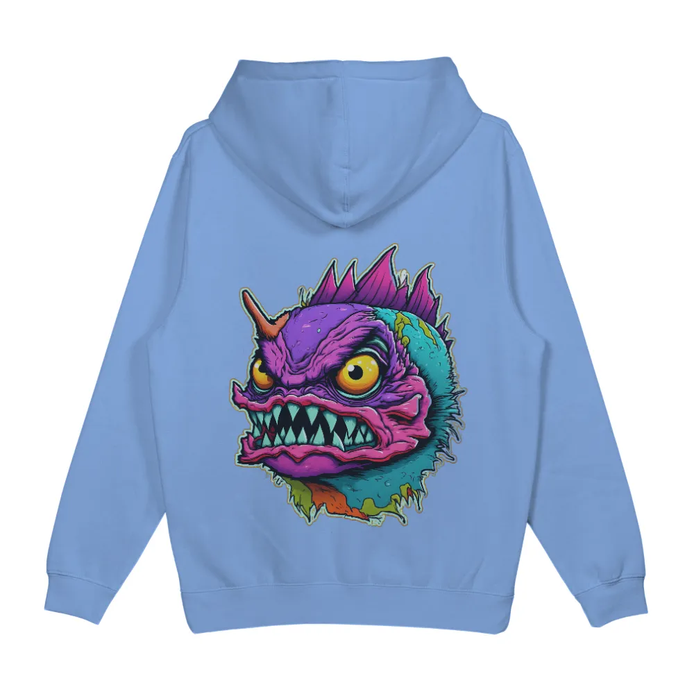 T-Shirts Custom: Monster Horror Fantasy Pop-Art Design| Monstrous creature T-shirt design