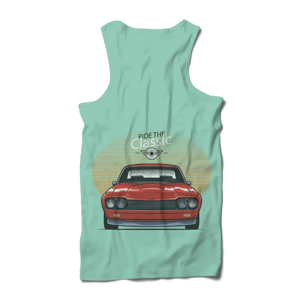 Graphic Tees: Ride Time Classic - Vintage Muscle Car Enthusiast|memphis grizzlies retro t shirt