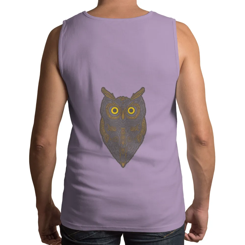 Tee Shirts Printed: Wise Owl Guardian - Artistic Designs|batman logo history t shirt