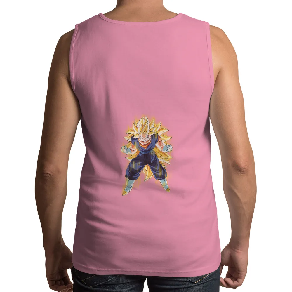 T-Shirt Printing: Goku Super Saiyan - Anime Power|men goku t shirt