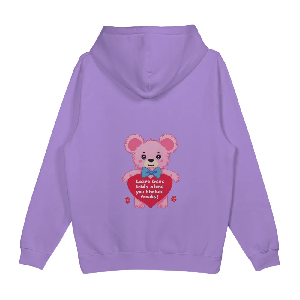 T-Shirts Custom: Teddy Bear Heart - Leave Trans Kids Alone|love for damar 3 shirt