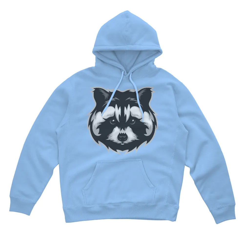 TShirt Design: Whimsical Raccoon Face - Funny & Quirky|classic roblox clothes