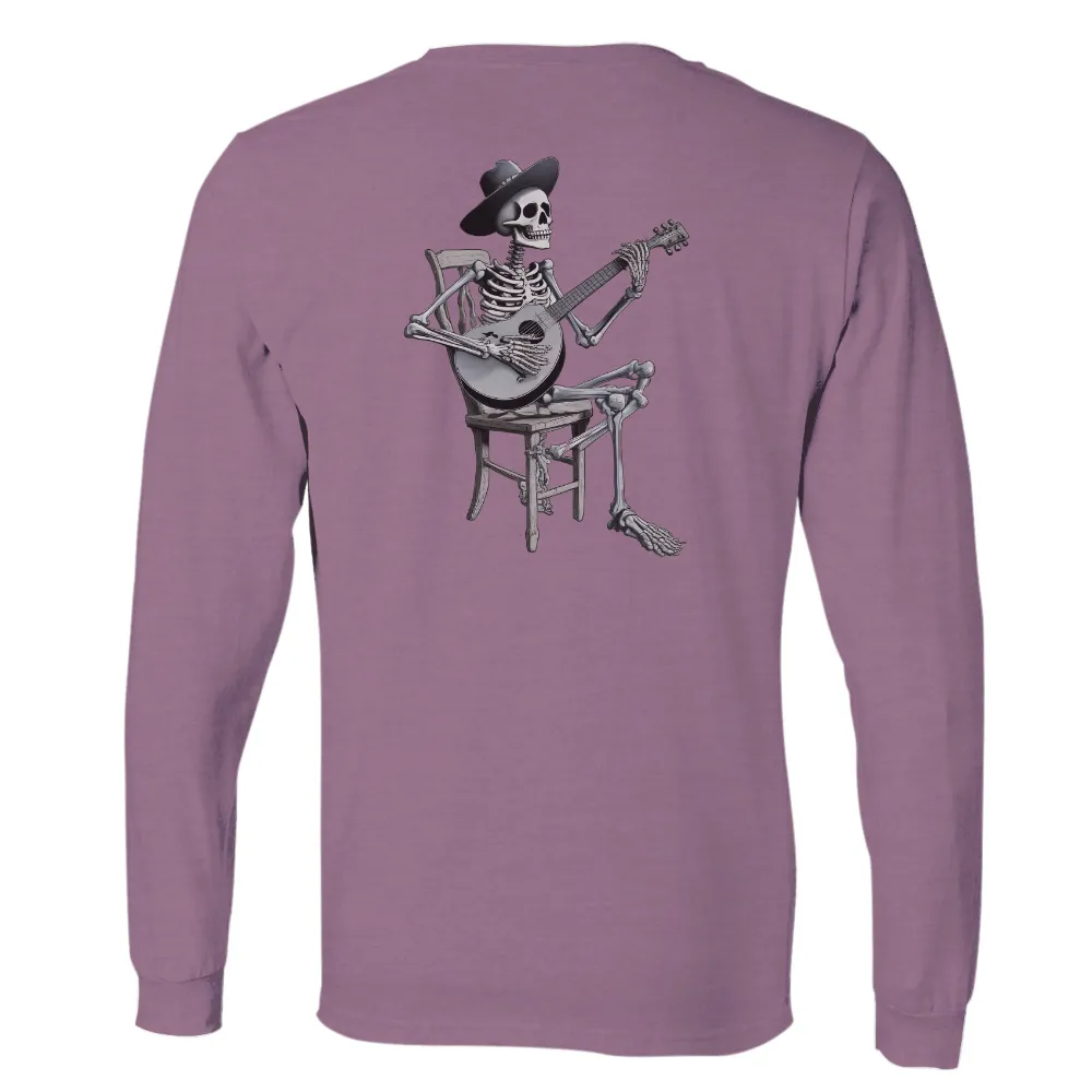 Customized Tee Shirts: Skeleton Playing Guitar - Artistic Design|nhl opening night 2022