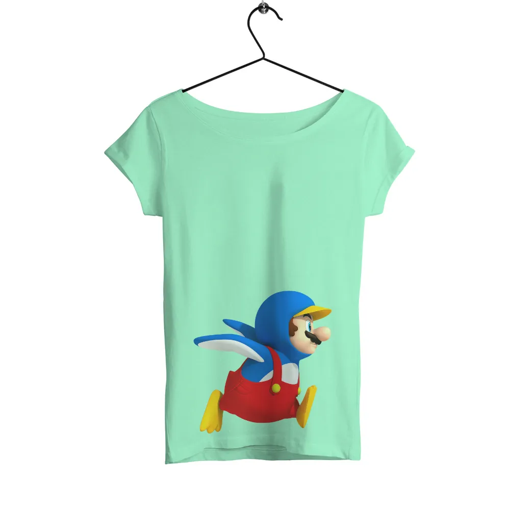 Custom T-Shirt Printing: Mario's Flying Adventure|mario 35th anniversary shirt