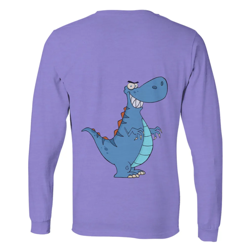 Shirts Graphic Tees: Quirky Blue Dinosaur Rex - Funny & Whimsical|espinal blue jays jersey