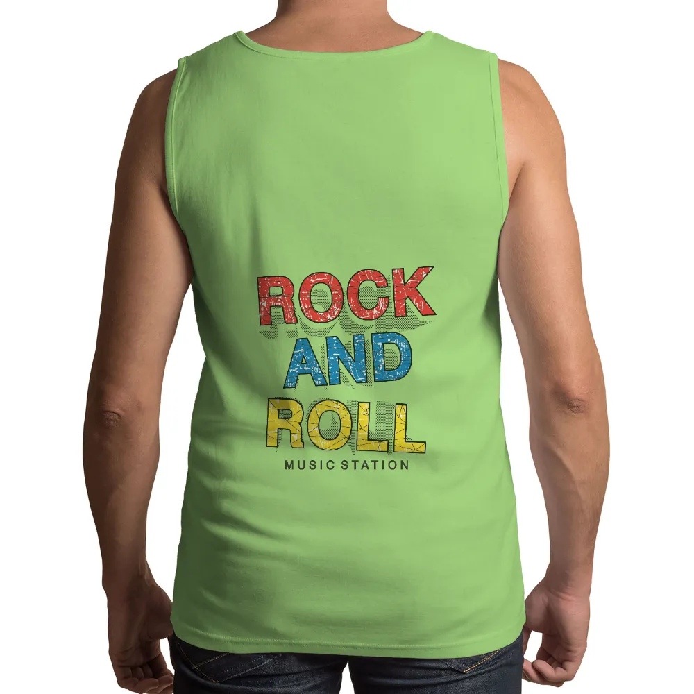 Rock and Roll T-Shirts Pattern: A Tribute to Vintage Music Station|vintage originals various artists t shirts