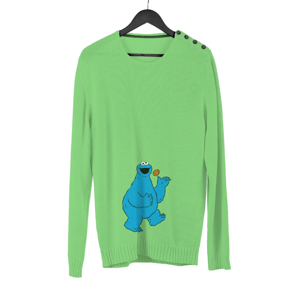 Tee Shirt Printing: Blue Creature's Cookie Joy|cookie t shirt roblox