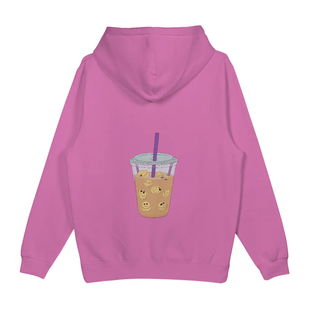 TShirt Printing: Bubble Tea Smiling Boba - Joyful Moments| Summer vibe with bubble tea