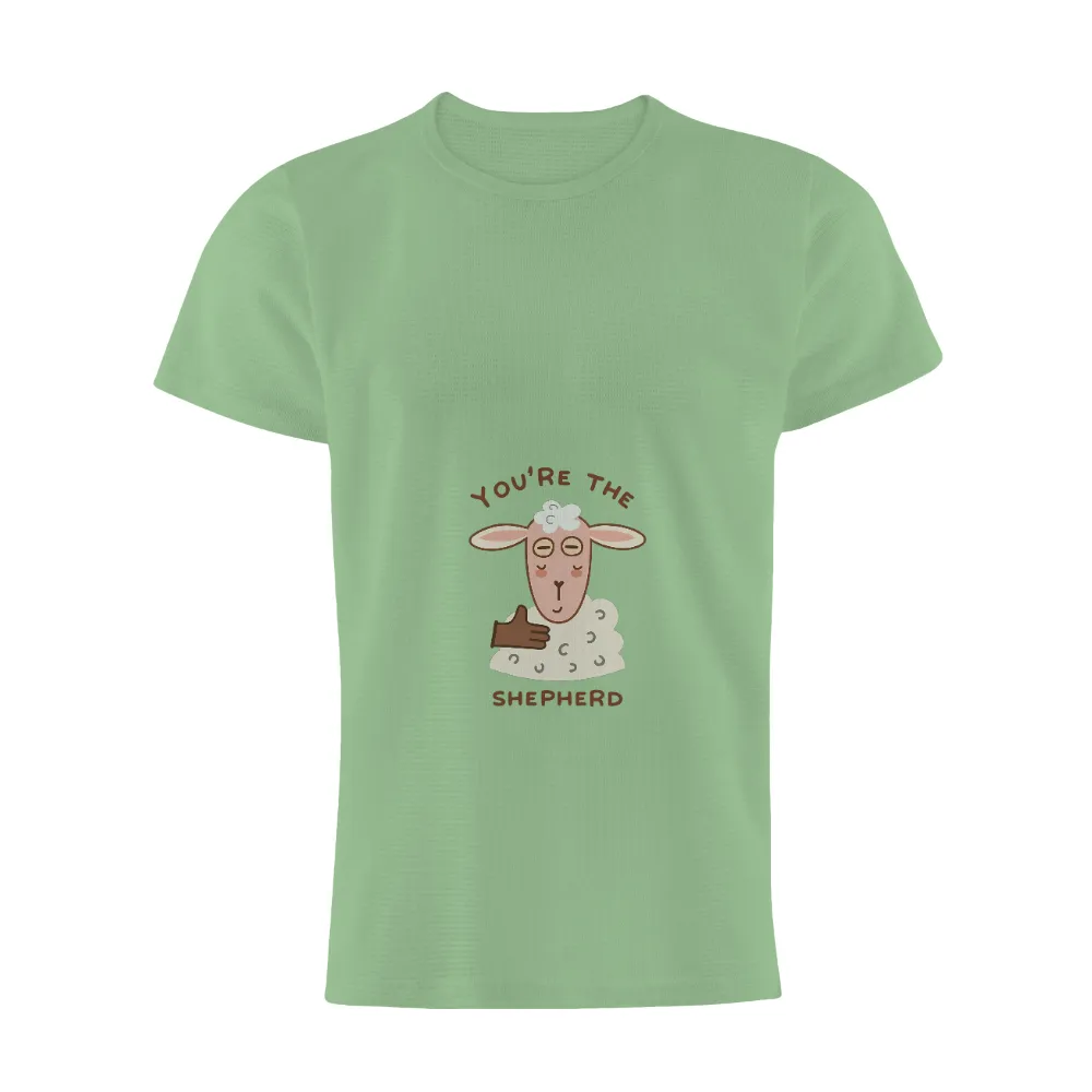 Tee Shirts Printed: You're the Shepherd - Trust and Care|peace love and beer t shirt