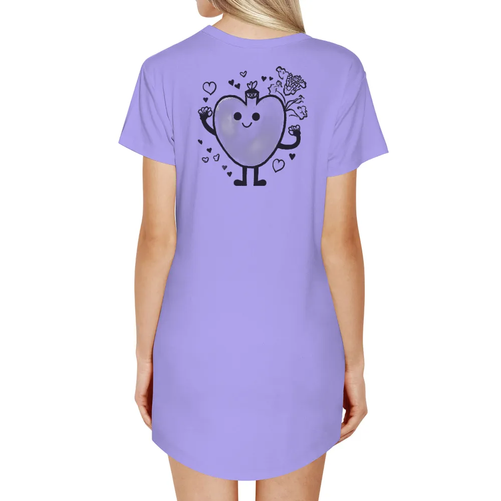 Graphic Tees: Heartfelt Happiness - Artistic Designs|peace love santa shirt