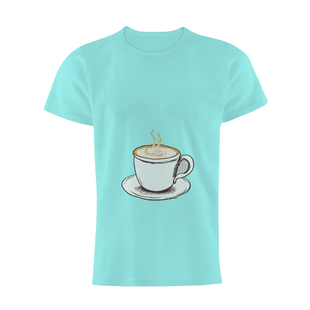 T-Shirts Custom: Embrace the Warmth of Morning Coffee|johnny majors classic t shirt