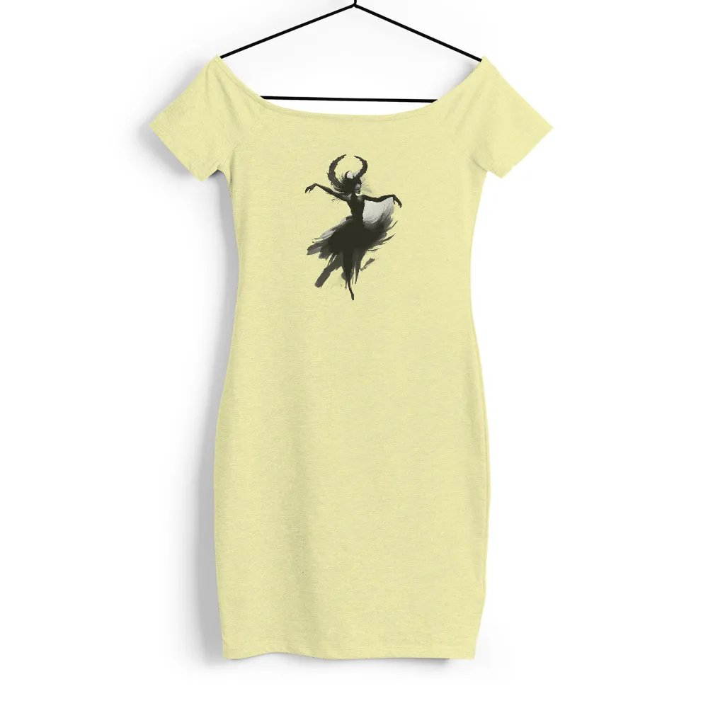 T-Shirt Printing: Dance Under the Moonlight - Artistic Design|wednesday dance t shirt