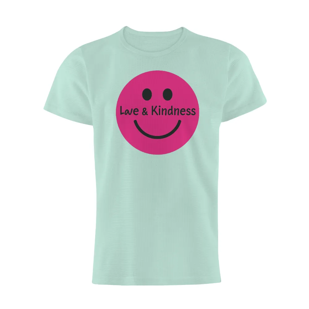 Love & Kindness Smiley Face Graphic Design|t shirt roblox i love