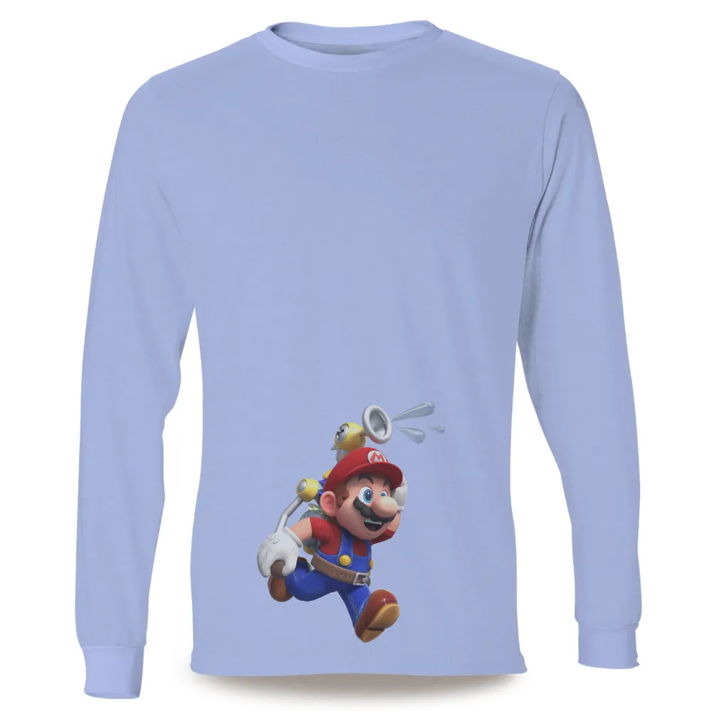 Shirts Graphic Tees: Adventure with Mario and Cappy|adventure time shirt sex