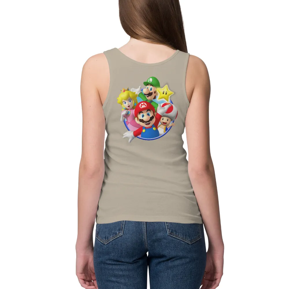 Customized Tee Shirts: Embark on an Adventure with Mario and Friends|friends valentines day shirt