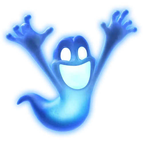 TShirt Design: Breezy the Playful Ghost