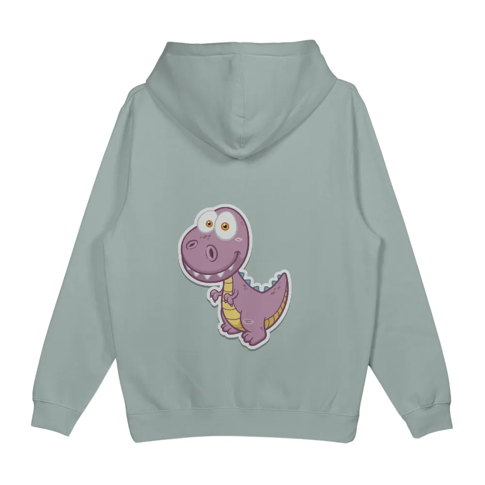 Tee Shirt Printing: Whimsical Dinosaur Adventure - Funny & Quotes|black shirt cartoon character