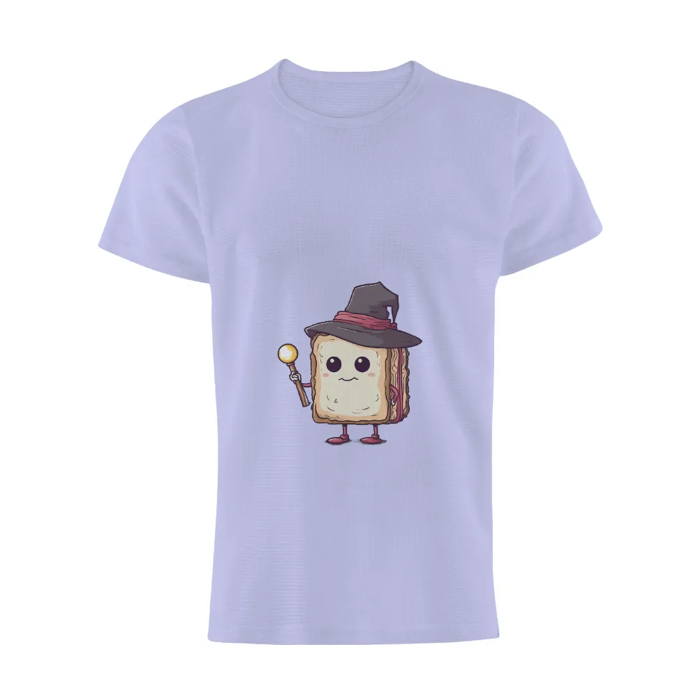 T-Shirt Printing: Crumbly the Magical Bread Wizard|cute t shirt roblox black