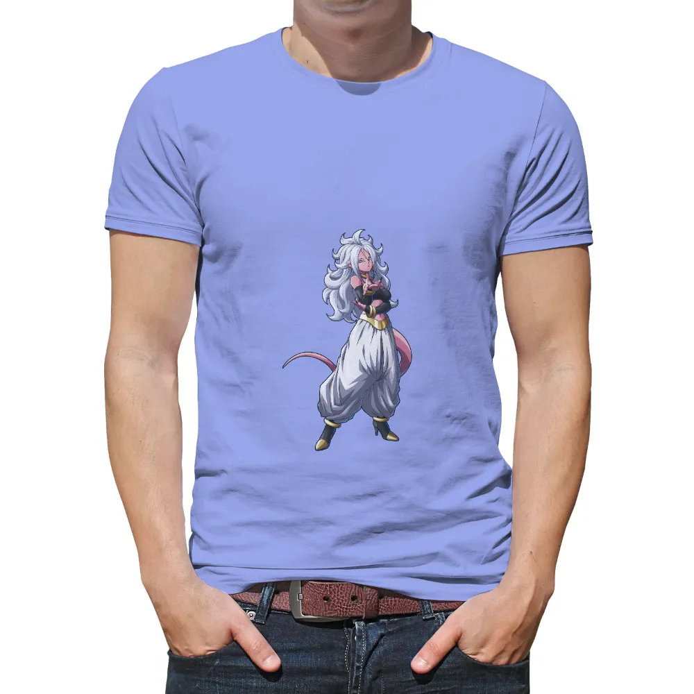 TShirt Printing: Android 21 Tribute - Elegant and Powerful Design|elegant t shirt roblox