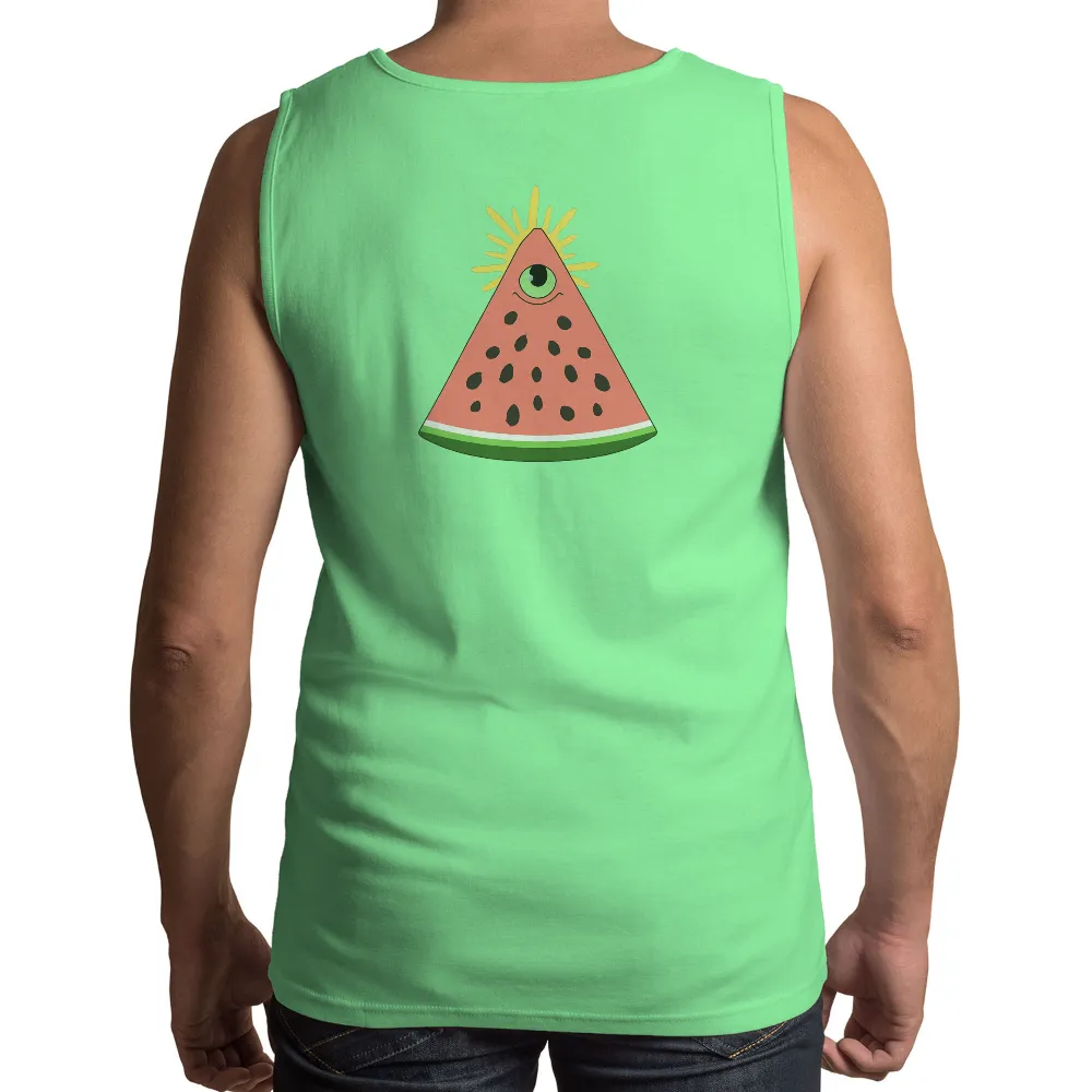 Melo the Watermelon: A Slice of Joy - T-Shirts Pattern|enron t shirt summer internship