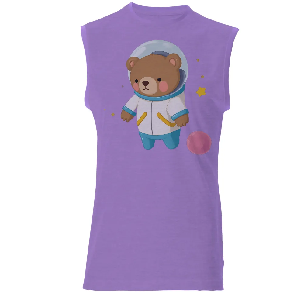 Tee Shirts Printed: Teddy Bear Astronaut - Explore Your Dreams|ancient astronaut theorist t shirt