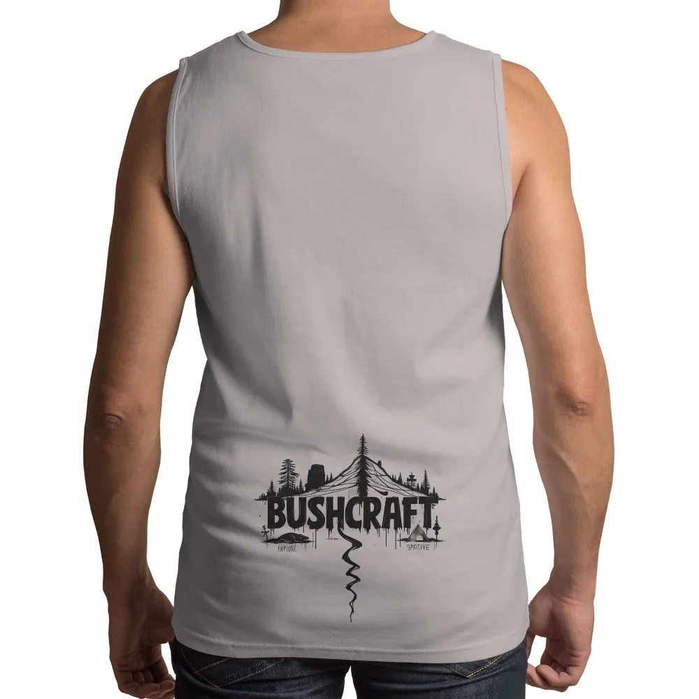 Tee Shirts Printed: Explore the Wilderness with Bushcraft Skills|cheap camping t shirts