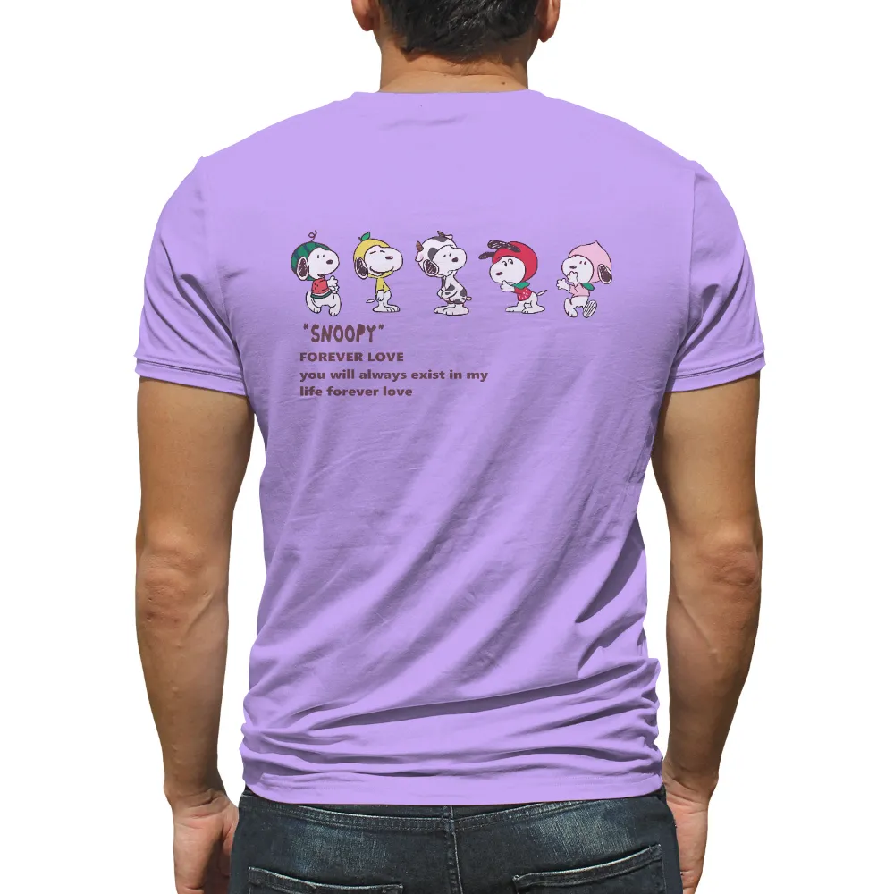 Snoopy T-Shirt Printing: Forever Love in Diverse Costumes|easter beagle shirt