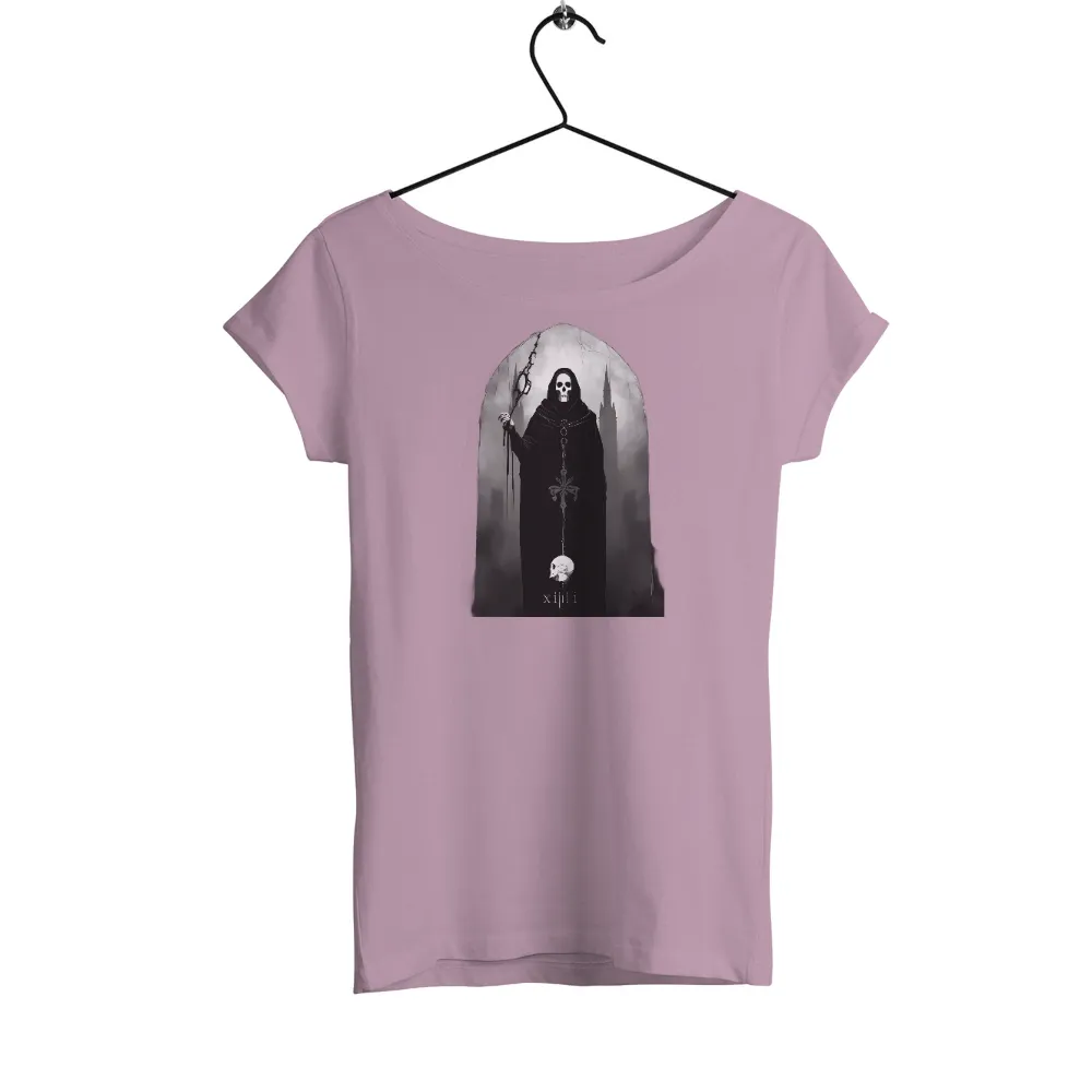 Grim Reaper TShirt Design: Embrace the Dark and Mysterious|dark t shirt roblox