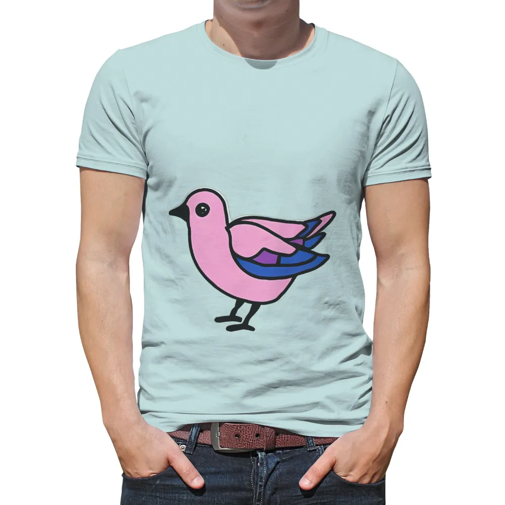 TShirt Printing: Spread Joy with Lila the Pink Bird|pink space jam t shirt