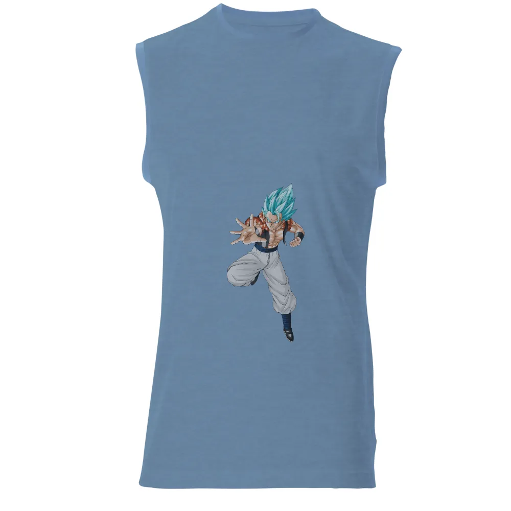 Gogeta T-Shirt Design: Power and Determination from Anime|cara design t shirt