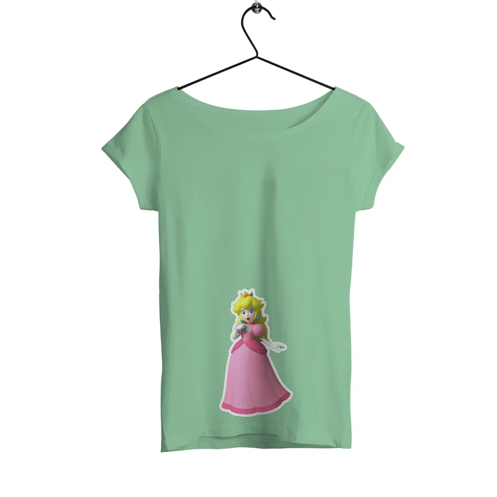 Custom T-Shirt Printing: Celebrate Princess Peach's Legacy with Gaming Icon|adventure time shirt sex