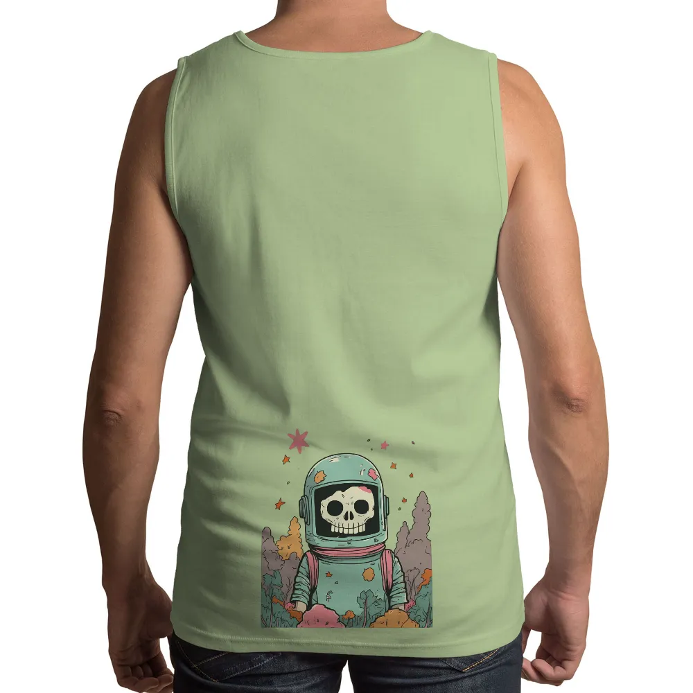 Custom T-Shirt Printing: Whimsical Skeleton Astronaut Adventure|final fantasy 35th anniversary ut collection