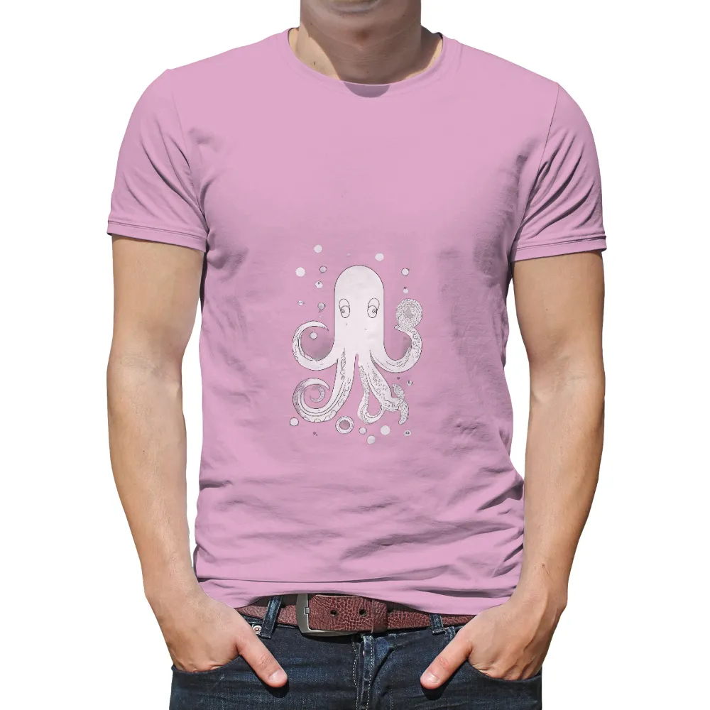 Graphic Tees: Ollie the Octopus - Artistic Ocean Mysteries|octopus army t shirt