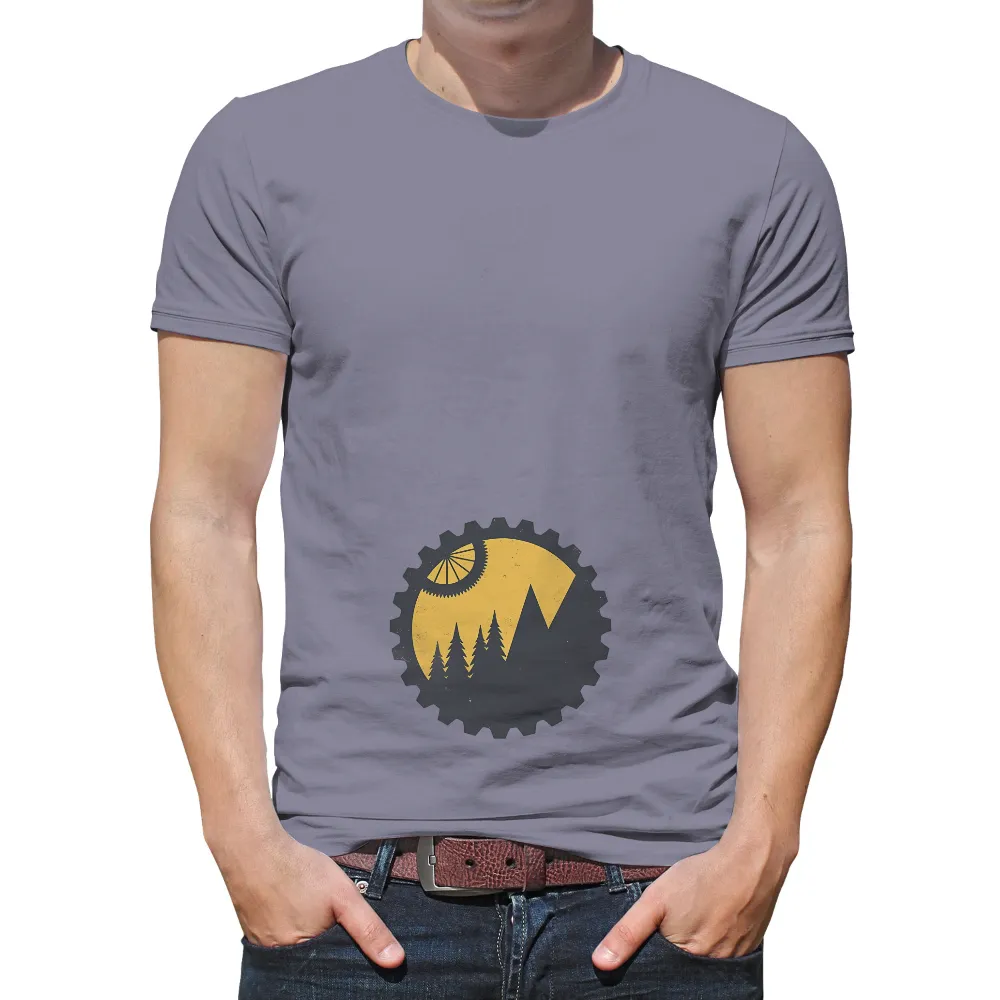 T-Shirts Design: Embrace the Spirit of Adventure with Nature's Beauty| Evergreen trees